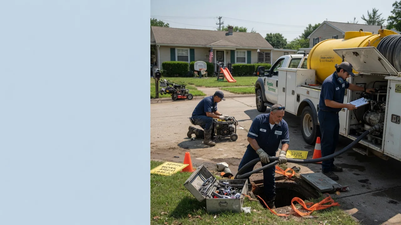 Septic Tank Pumping in Lizemores, WV near me